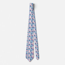 Roze Blauw Paarse Cat Graphic Kubisme Stijlpatroon