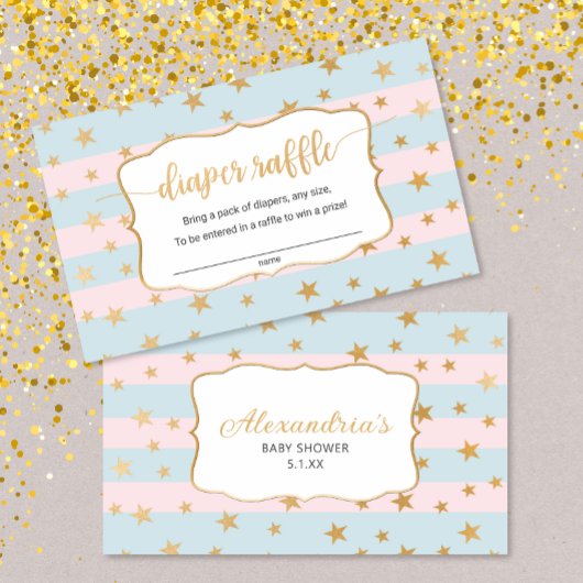 Roze blauwe druppelkaart informatiekaartje