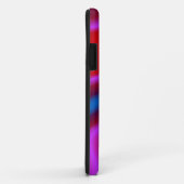 roze blauwe en rode telefoonbehuizing Case-Mate iPhone case (Achterkant/rechts)