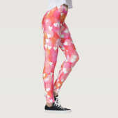 Roze blauwe harten leggings (Rechts)