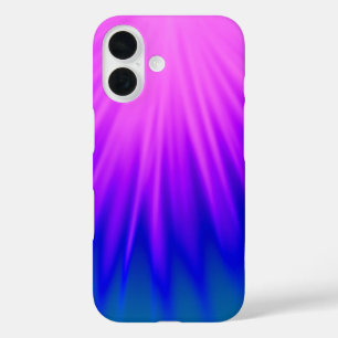 Roze & Blauwe Ombre iPhone 16 Hoesje