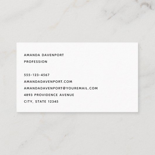 Roze Blauwe Pastel Gradient met Gouden Lijnen Visitekaartje (Achterkant)