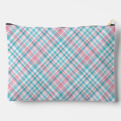 ROZE & BLAUWE PLAID EN ELEKTRISCHE GITAREN ETUI (Achterkant)