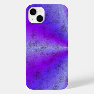 Roze Blauwe Regenboog in Elephant Skin Leather Opt Case-Mate iPhone 14 Plus Hoesje