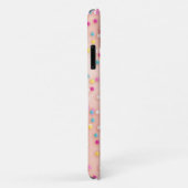 Roze blauwe sprintjes Schattig Snoep Case-Mate iPhone Case (Achterkant/rechts)