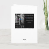  Roze & Blauwe Vakantie Groet Kaart (Achterkant)