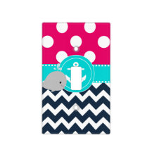 roze blauwe vinvis anker lichtschakelaar