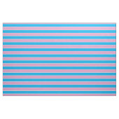 Roze, blauwe, witte strepen stof (Fat Quarter)