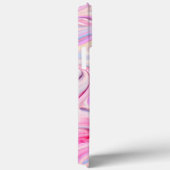 Roze Blauwe Zwirls Aangepast Hoesje-Gemate iPhone  Case-Mate iPhone Case (Achterkant / Rechts)