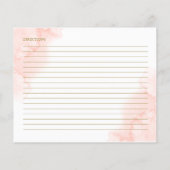 Roze bleekbloesem Vrijgezellenfeest (Achterkant)