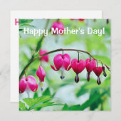 Roze bloeding Moederdag (Voorkant / Achterkant)