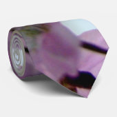 Roze bloeiende Cherry Blossom Stropdas (Opgerold)