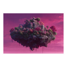 Roze Bloeiende Lucht Citadel