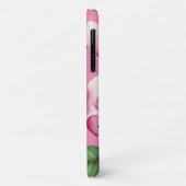 Roze Bloem Aangepaste Naam Bloemschildering Case-Mate iPhone Case (Achterkant/links)
