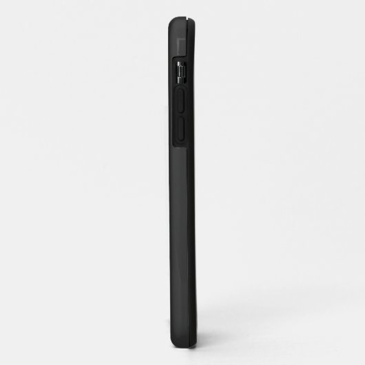 Roze bloem, aangepaste naam grijs Case-Mate iPhone case (Achterkant/links)