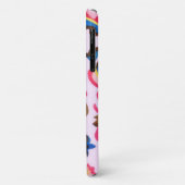 Roze Bloem Art  Stijl Telefoonhoes Case-Mate iPhone Case (Achterkant/links)