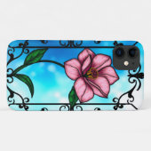 Roze bloem Case-Mate iPhone case (Achterkant (horizontaal))