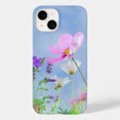  roze bloem Case-Mate iPhone case (Achterkant)
