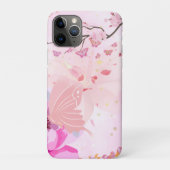 roze bloem Case-Mate iPhone case (Achterkant)