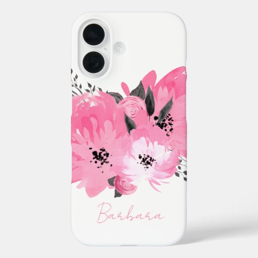 Roze Bloem Case-Mate iPhone Case (Achterkant)
