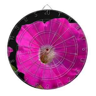 roze bloem dartbord