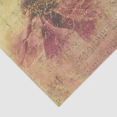 Roze Bloem Decoupage Ephemera Tissuepapier (Detail)