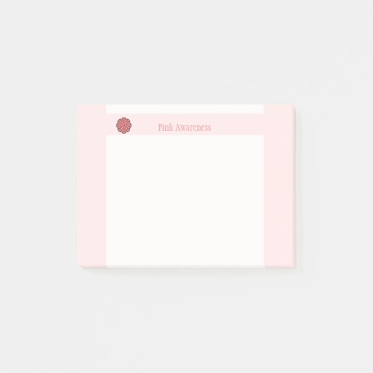 Roze bloem door Kenneth Yoncich Post-it® Notes (Voorkant)
