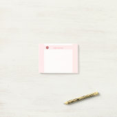 Roze bloem door Kenneth Yoncich Post-it® Notes (Op bureau)