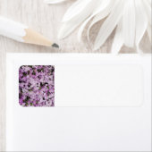 Roze bloem etiket (Insitu)
