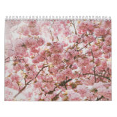 Roze bloem kalender (Hoes)