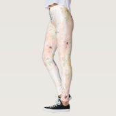 Roze Bloem Leggings (Links)