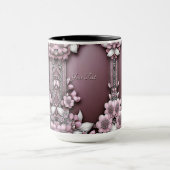 Roze Bloem Mok (Midden)