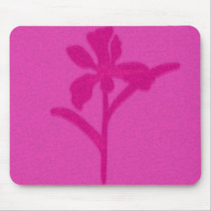 roze bloem muismat