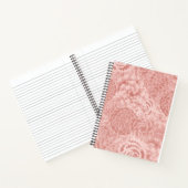 Roze Bloem Notitieboek (Binnen)