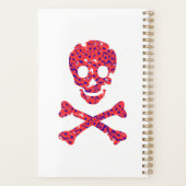 Roze bloem planner (Achterkant)