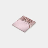 Roze Bloem Post-it Briefjes Post-it® Notes (Schuin)