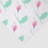 Roze Bloem Tissuepapier (Detail)