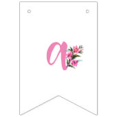 Roze bloem vlaggetjes (Derde vlag)