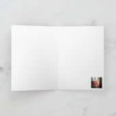 roze bloem wenskaart kaart (Binnen)