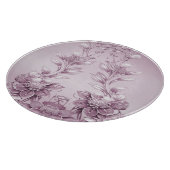 Roze Bloemblaadje Snijplank (Hoek)