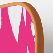 Roze Bloemblad Paddleball Paddle (Links Detail)