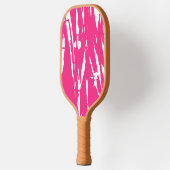 Roze Bloemblad Paddleball Paddle (Links)