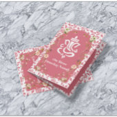 Roze Bloemboog Lijst Indiase bruiloft