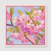 Roze bloemen (Voorkant)