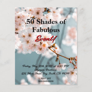 Roze Bloemen 50 tinten van Fabulous Flyer