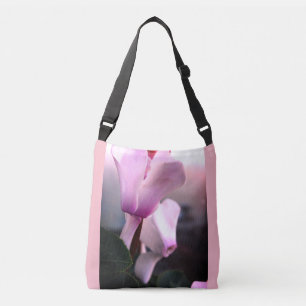Roze Bloemen All-over-Print Cross Body Bag Crossbody Tas