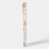 Roze  bloemen, bloeiende bloemen Case-Mate iPhone case (Achterkant / Links)