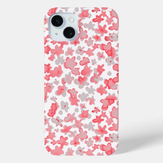 Roze Bloemen Bloemen Case-Mate iPhone Case (Achterkant)