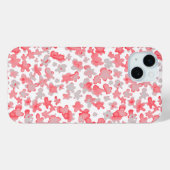Roze Bloemen Bloemen Case-Mate iPhone Case (Achterkant (horizontaal))