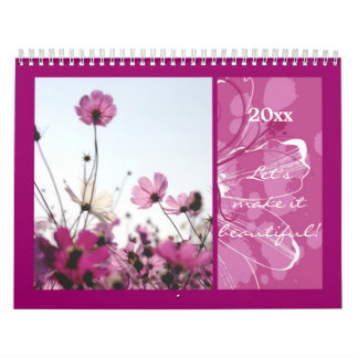 Roze bloemen bloemen natuur prettige feestdagen de kalender